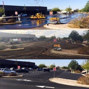 Paving work by Shane's Grading & Paving Services, Inc.