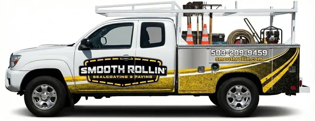 Paving work by Smooth Rollin' Sealcoating And Paving LLC