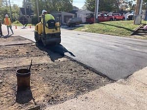 Paving work by Stoll Construction & Paving Co