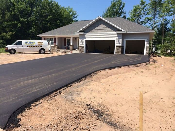 Paving work by Superior Paving Inc.