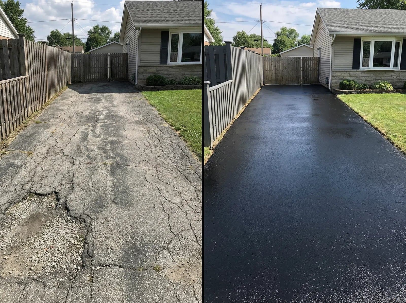Paving work by Superior Sealcoating LLC