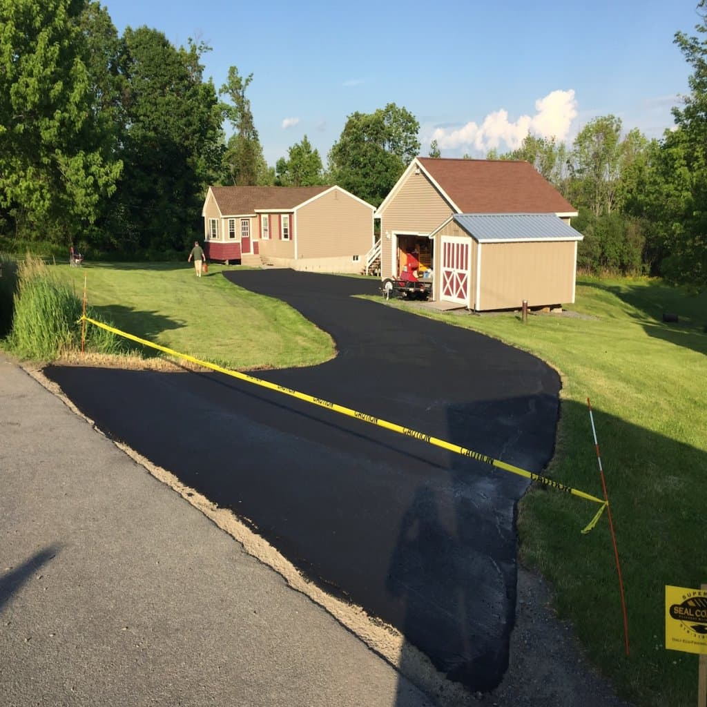 Paving work by Superior Sealcoating LLC