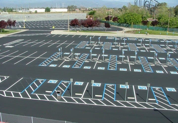 Paving work by Supreme Striping LLC