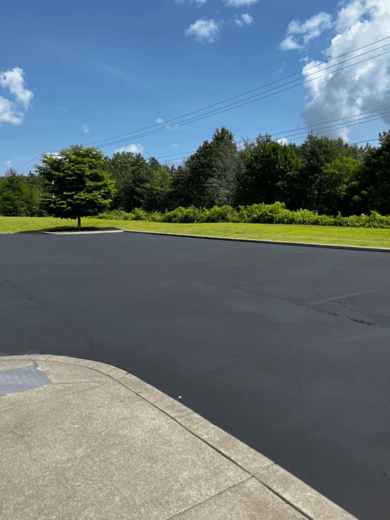 Paving work by Tandoi Asphalt & Sealcoating