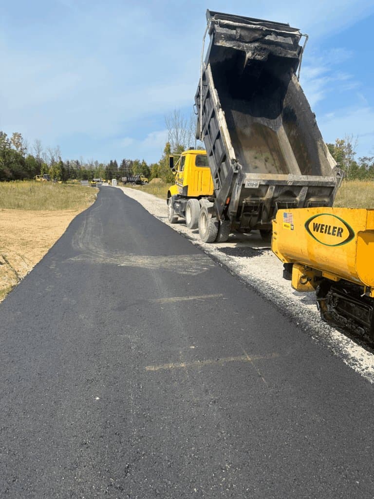 Paving work by Tandoi Asphalt & Sealcoating