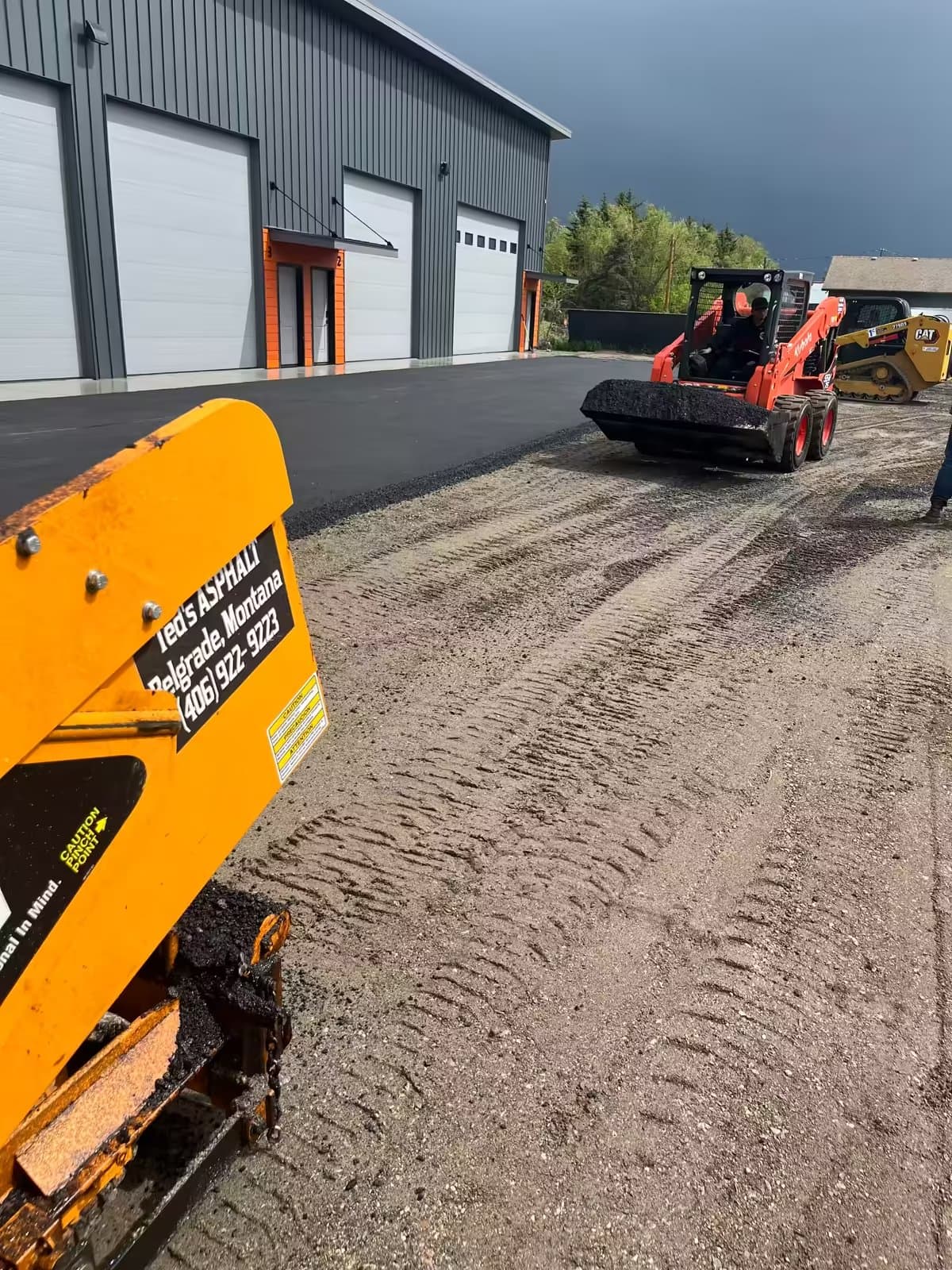 Paving work by Ted's Asphalt