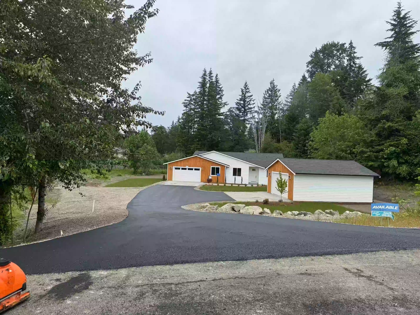 Paving work by Ted's Asphalt
