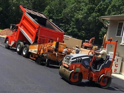 Paving work by Testa Asphalt Paving, Inc.