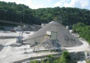 Paving work by The Allen Co. Inc