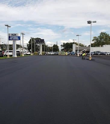 Paving work by The Bull A&M Paving