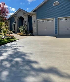 Paving work by The Concrete Company