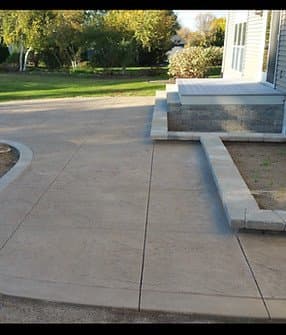 Paving work by The Concrete Company