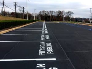 Paving work by The Striping Experts