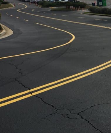 Paving work by The Striping Experts