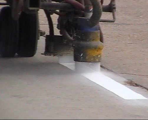 Paving work by Traf-Mark