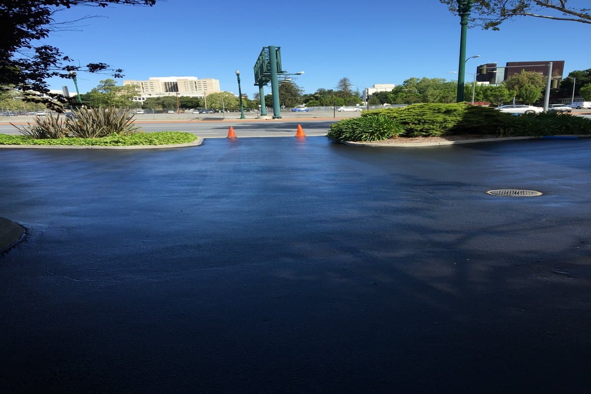 Paving work by Tri-Valley Striping