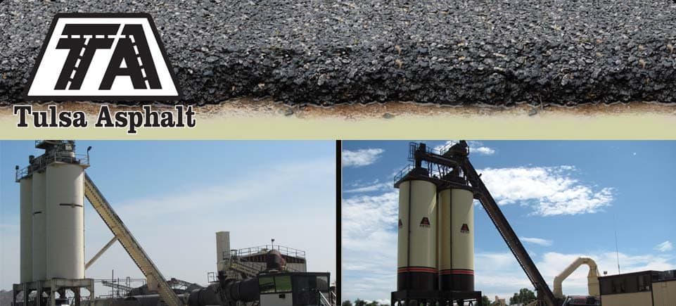 Paving work by Tulsa Asphalt