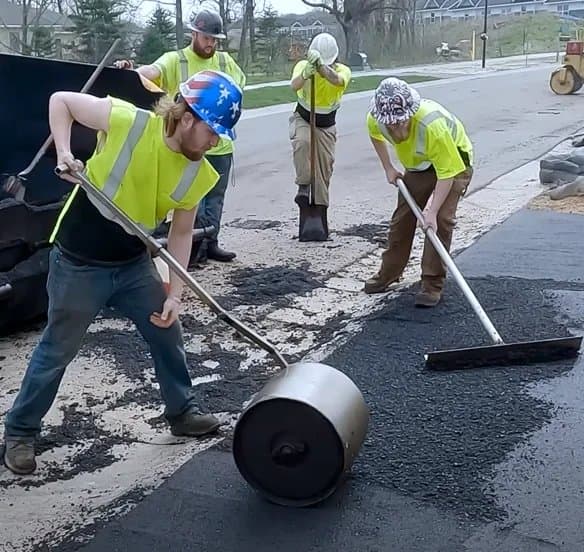 Paving work by VP Asphalt Paving