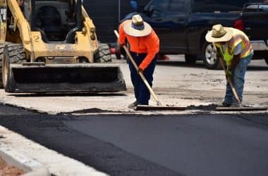Paving work by Welch Asphalt Sealcoating and Striping