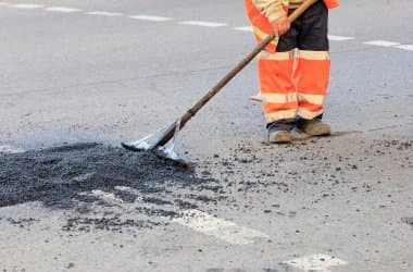 Paving work by Welch Asphalt Sealcoating and Striping