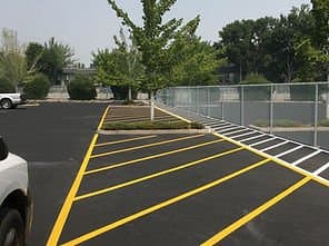 Paving work by West Coast Paving, Inc.