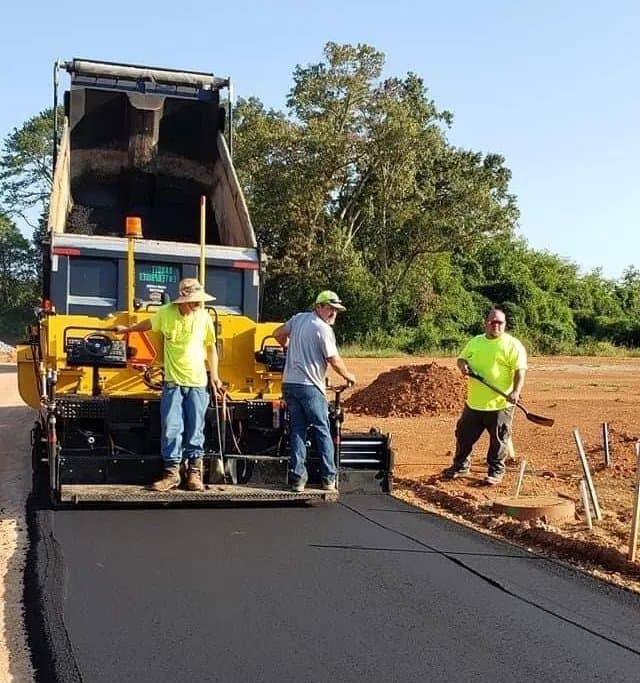 Paving work by Weston Paving Company