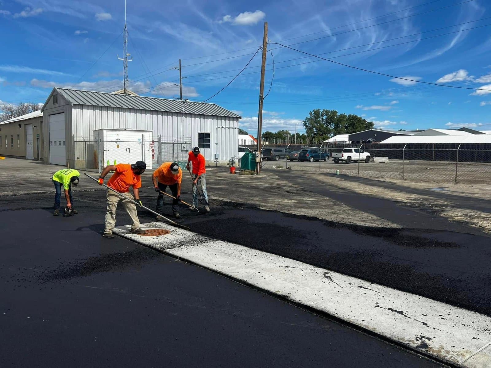 Paving work by Wharton Asphalt LLC