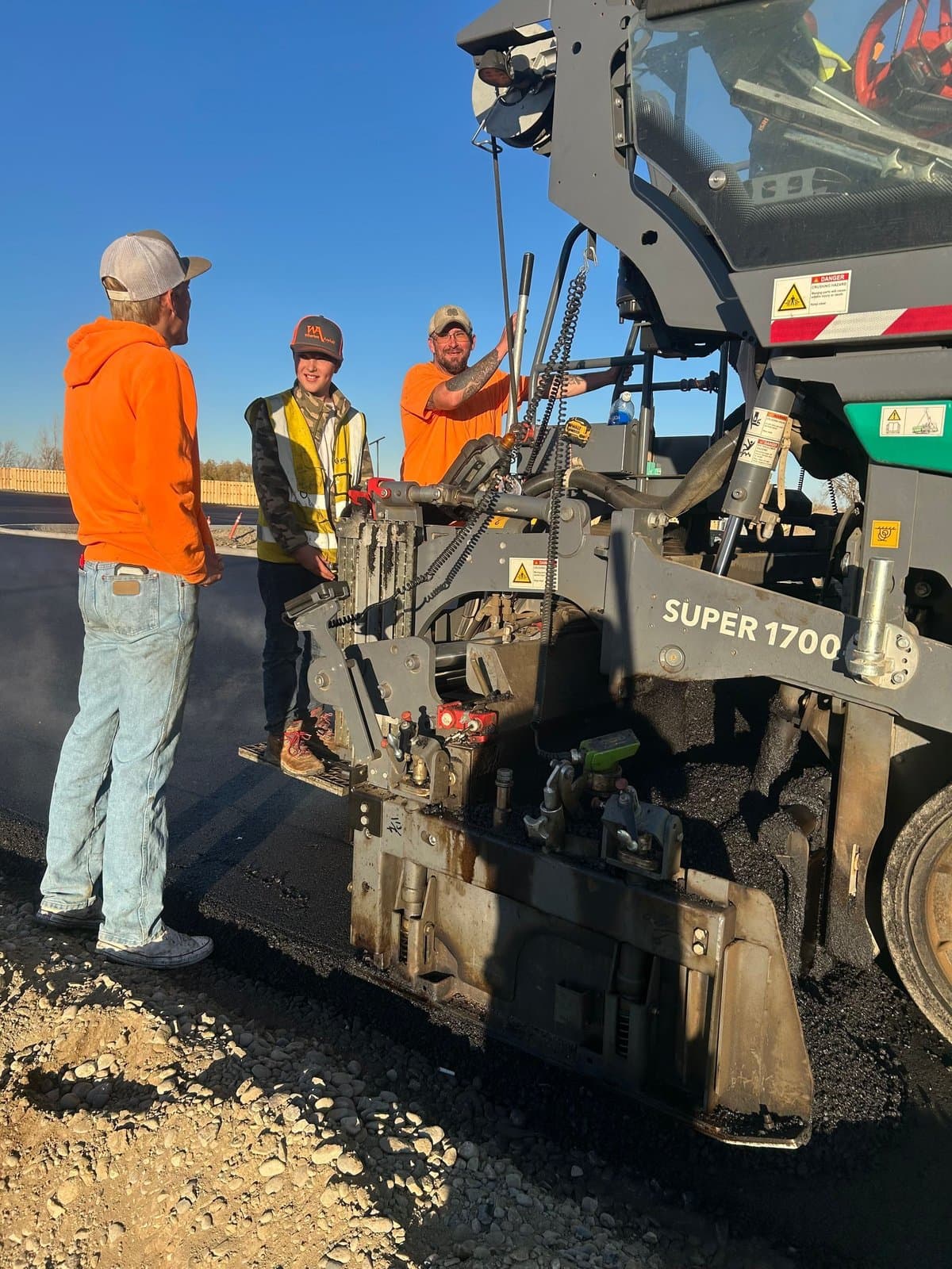 Paving work by Wharton Asphalt LLC
