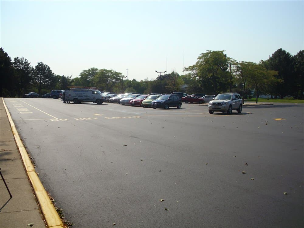 Paving work by Wolf Paving Co., Inc.