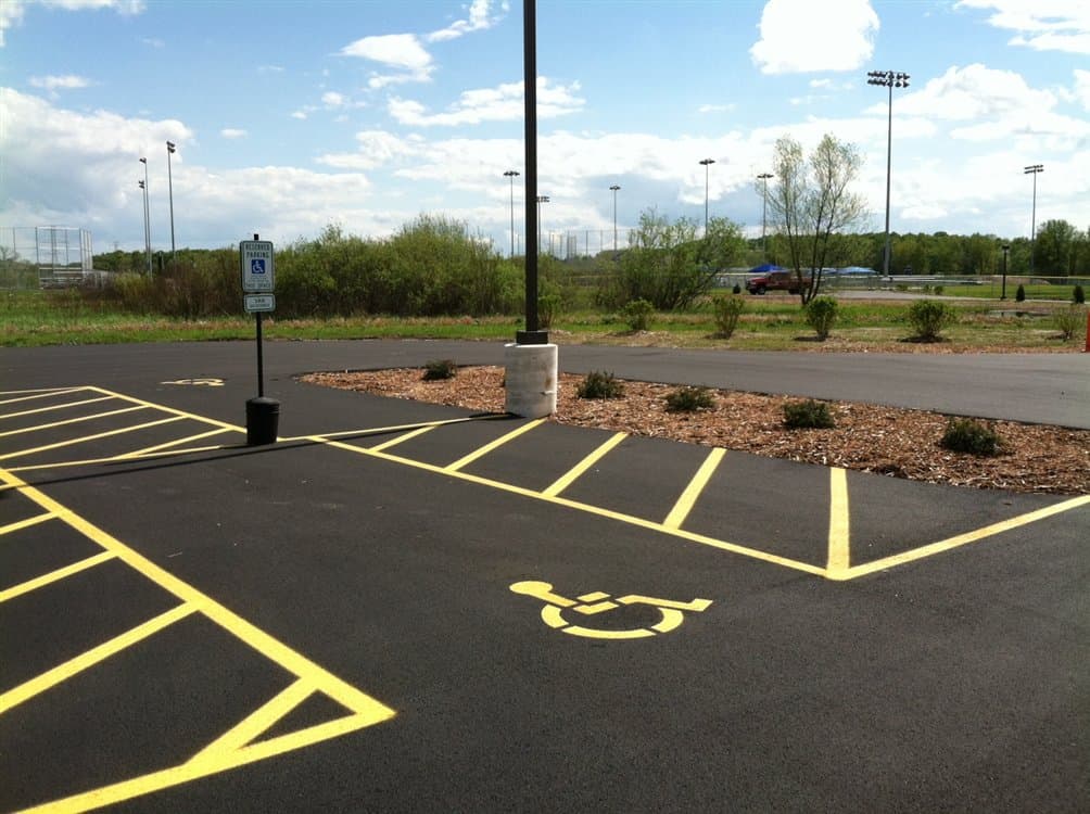 Paving work by Wolf Paving Co., Inc.